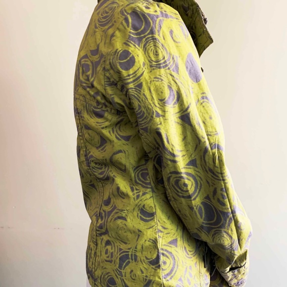 NWOT Bench Lime Green detail hooded barbecue jacket Size M - Picture 3 of 4